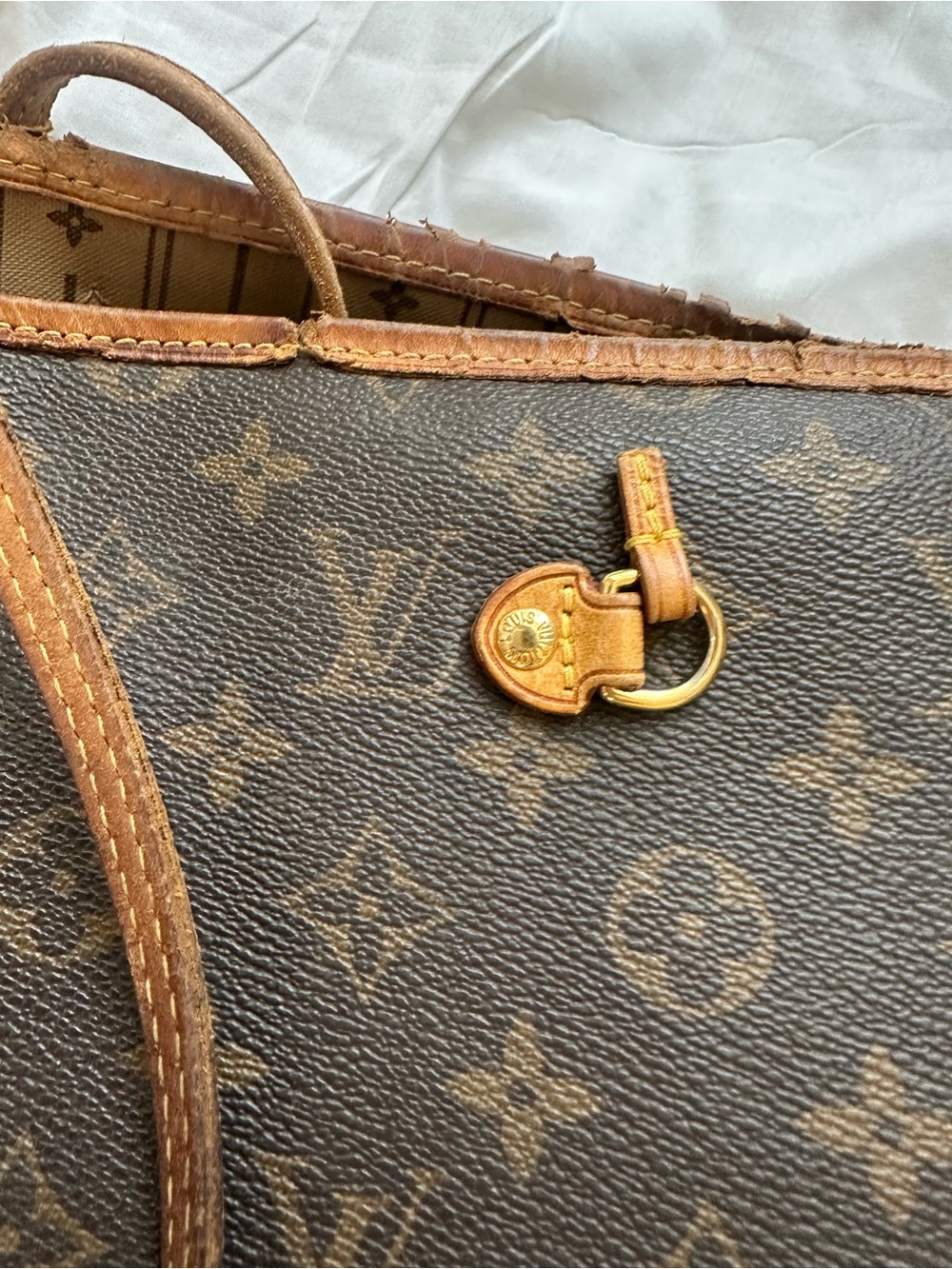 Louis Vuitton Brown Monogram Neverfull GM Canvas Tote - Picture 5 of 8